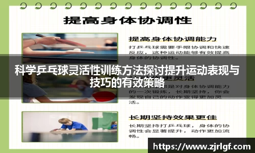 科学乒乓球灵活性训练方法探讨提升运动表现与技巧的有效策略
